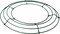 Wire Wreath Frame 12 inch Green, Pack of 10 Wreath Form Wreath Rings for Decor